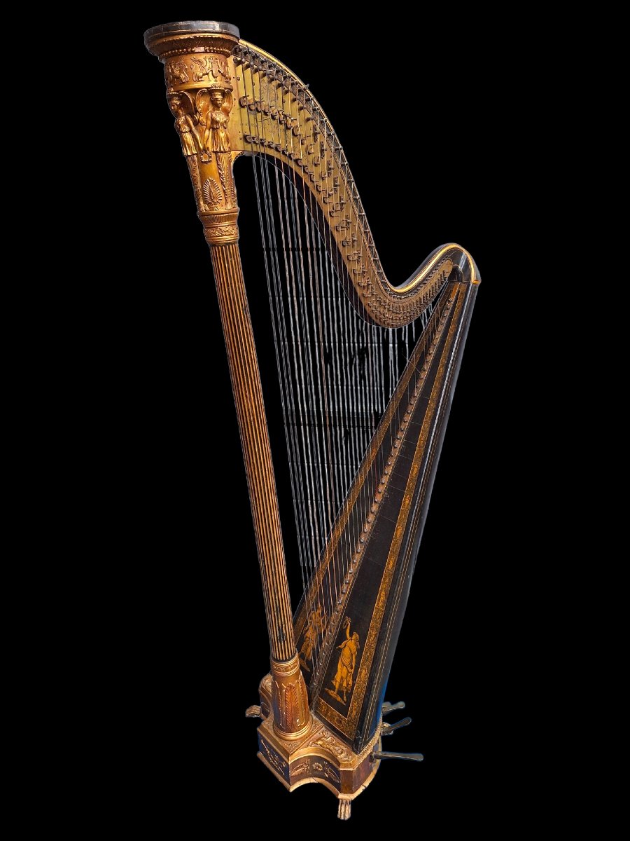 Une belle Harpe Grecque.-photo-3