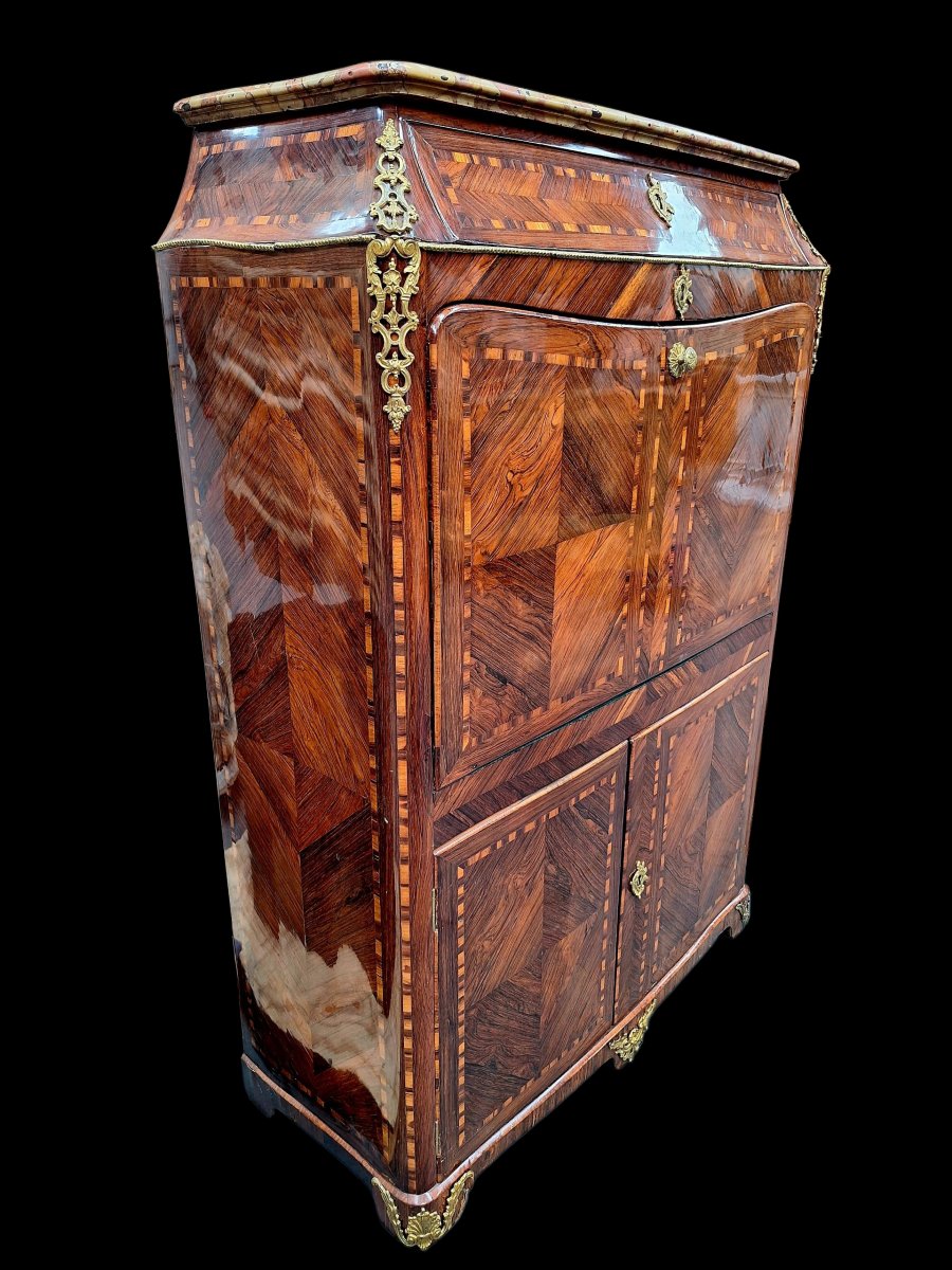 Secrétaire Louis XV  18ième -photo-2