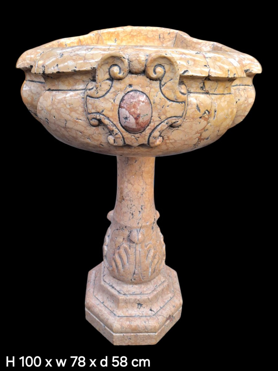 Marble Baptismal Font-photo-2