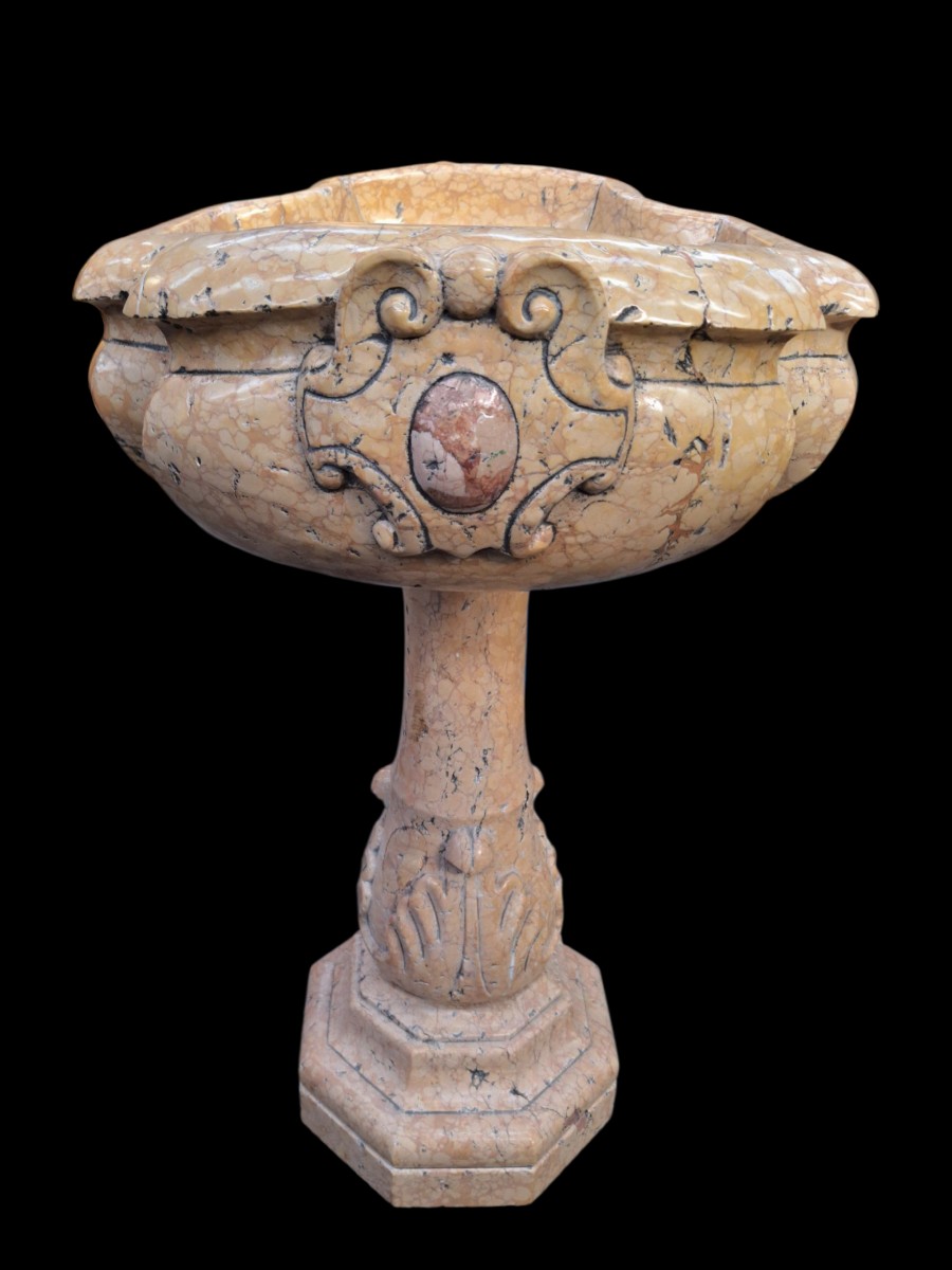 Marble Baptismal Font