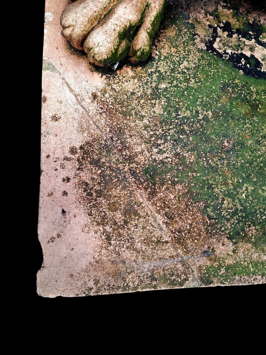 Terracotta Dog Statue -photo-5