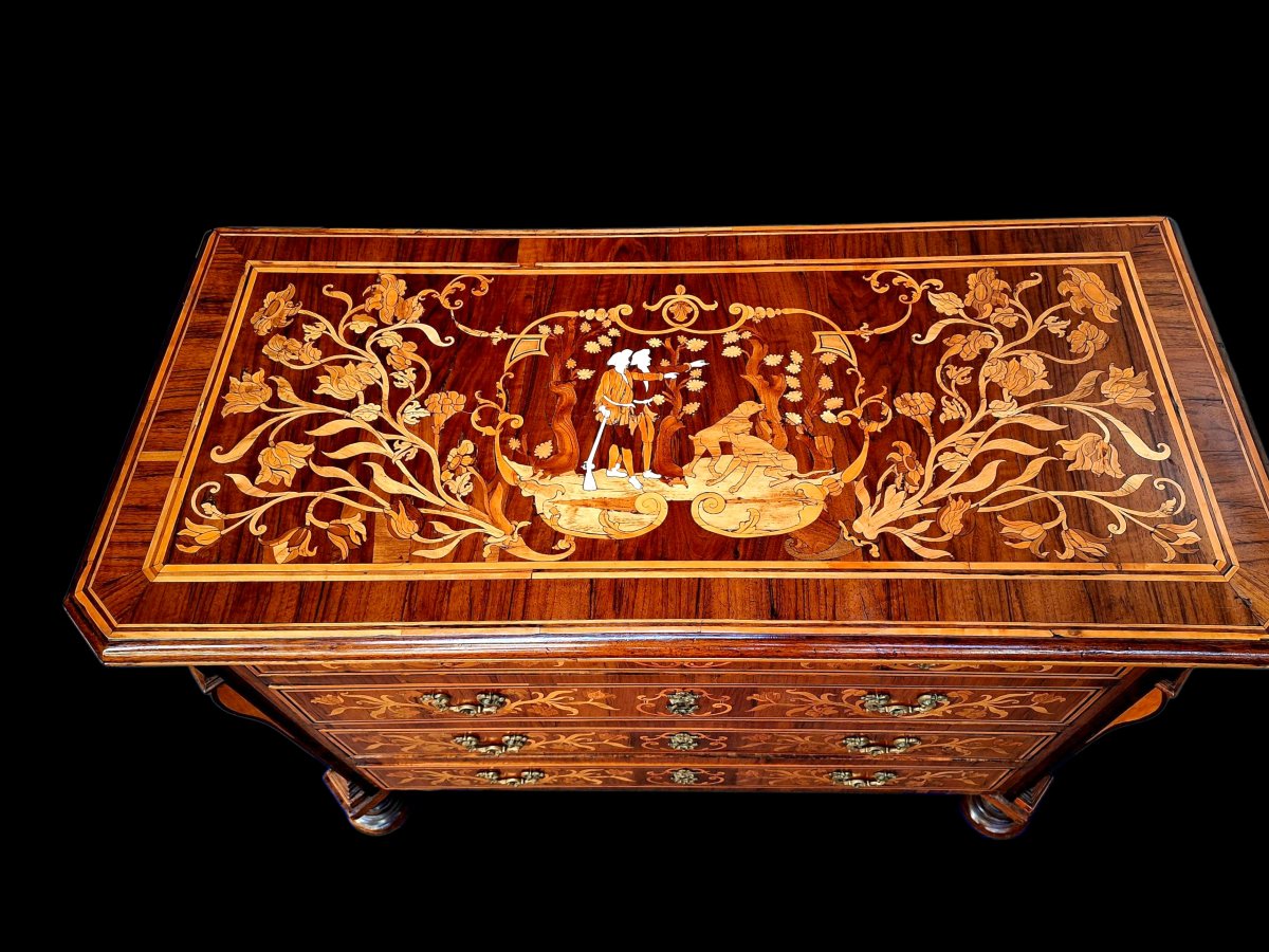 Commode en marqueterie-photo-3