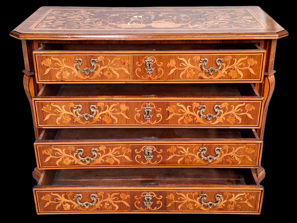 Commode en marqueterie-photo-2