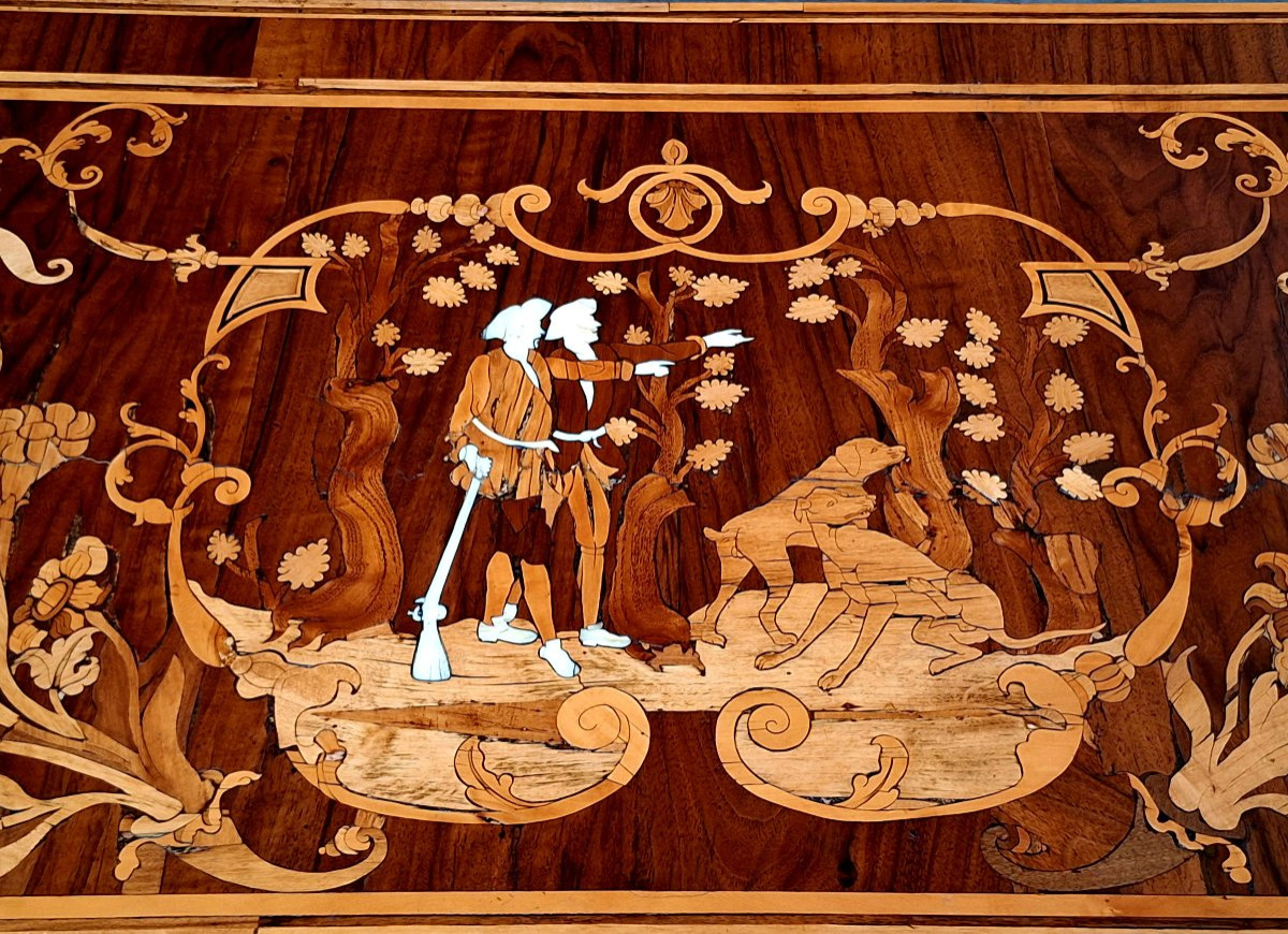 Commode en marqueterie-photo-4