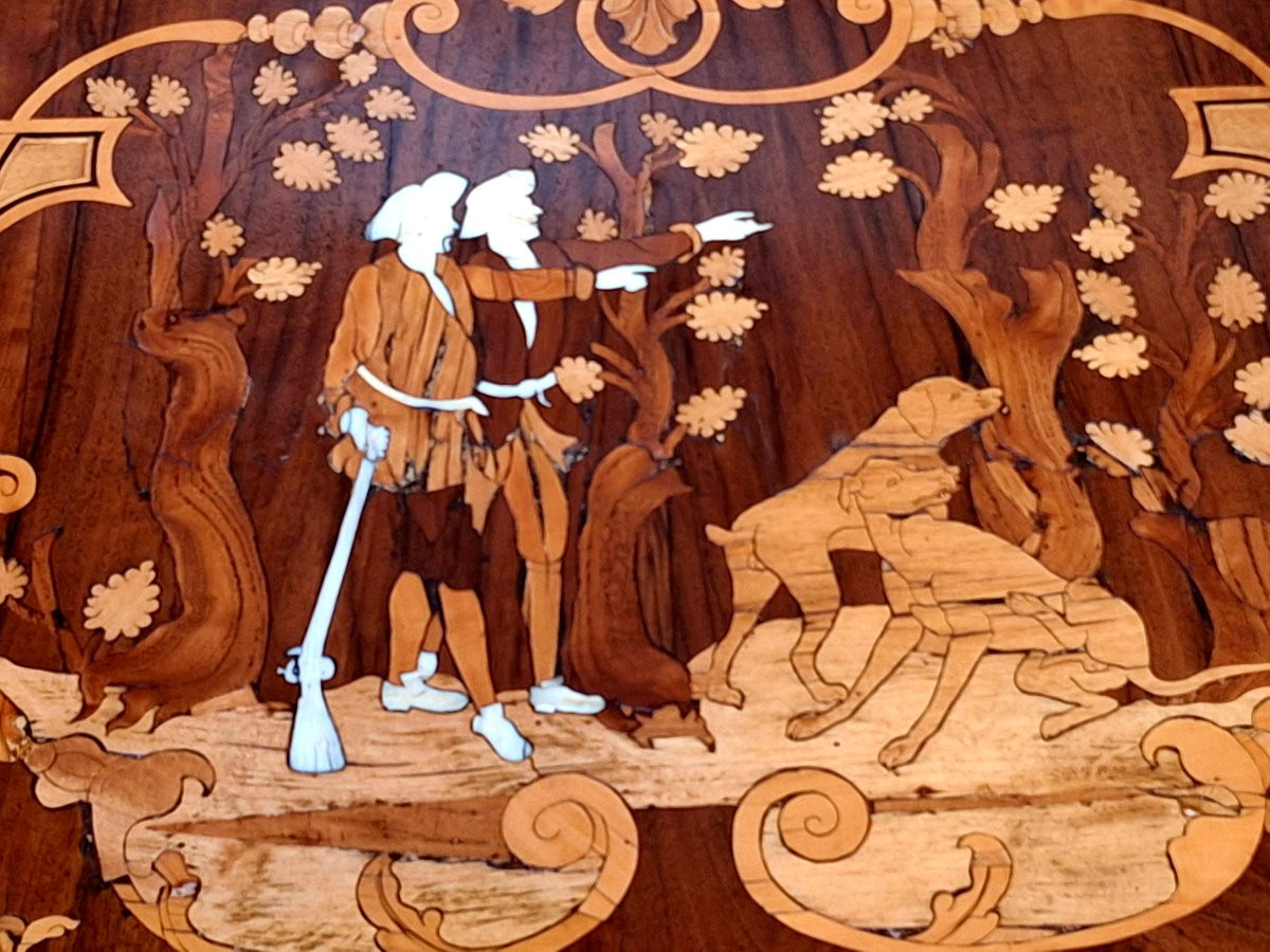 Commode en marqueterie-photo-6