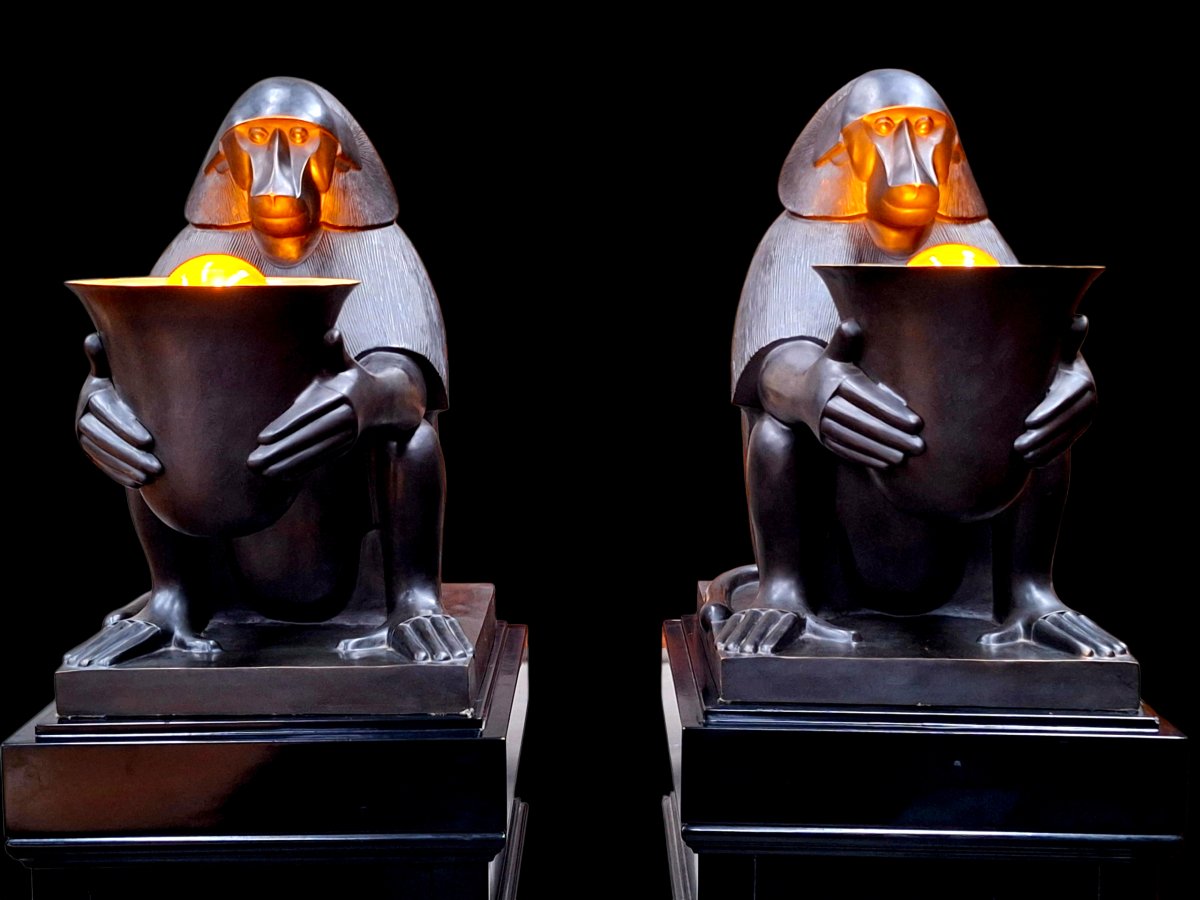 2 Bronze Lampposts-photo-2