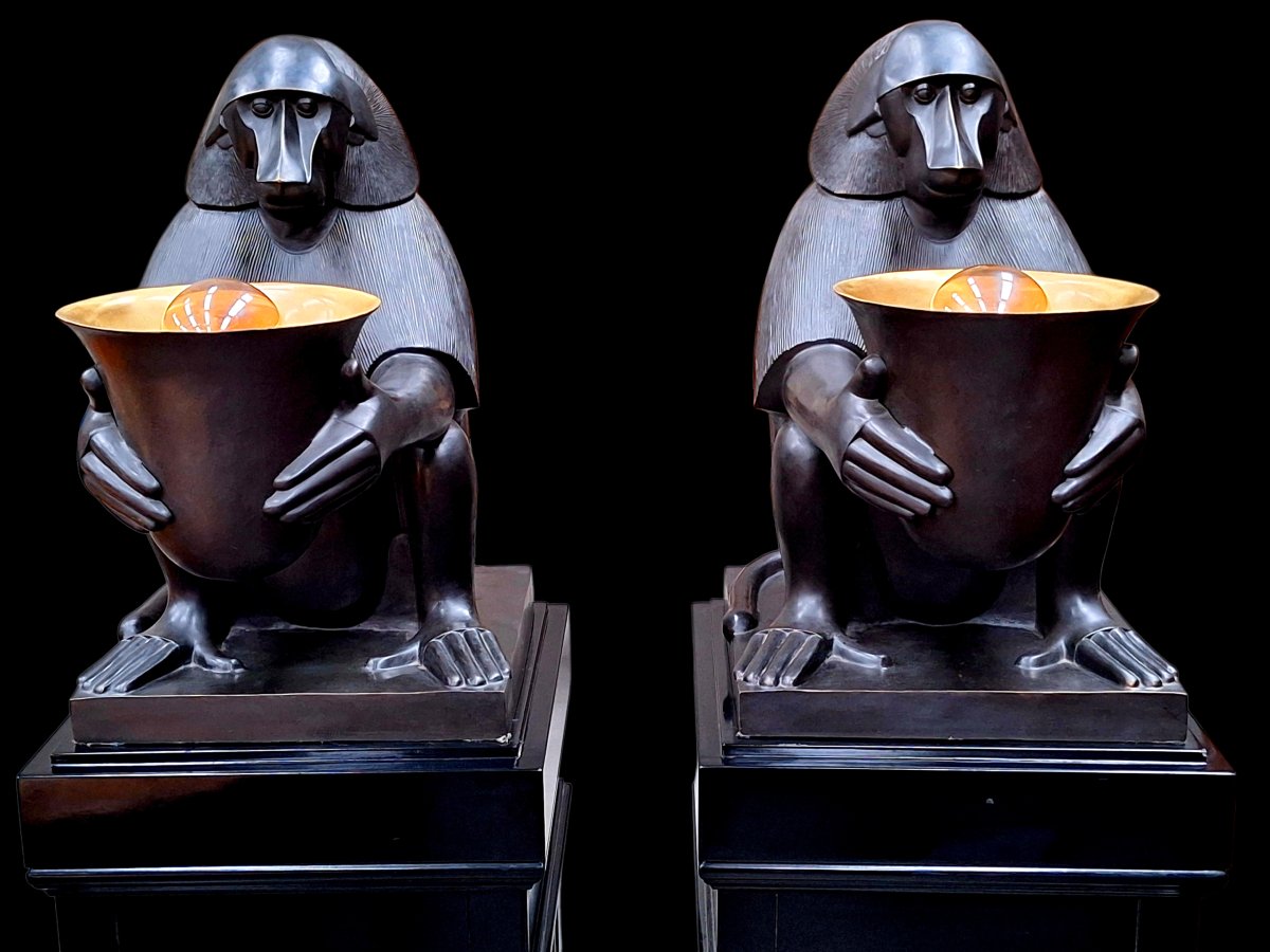 2 Bronze Lampposts-photo-2