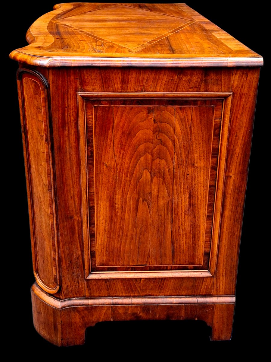 Walnut Chest Of Drawers -photo-6