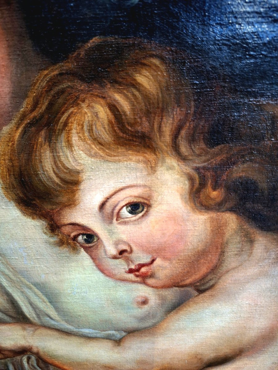 Painting Of The Madonna And Child -photo-4