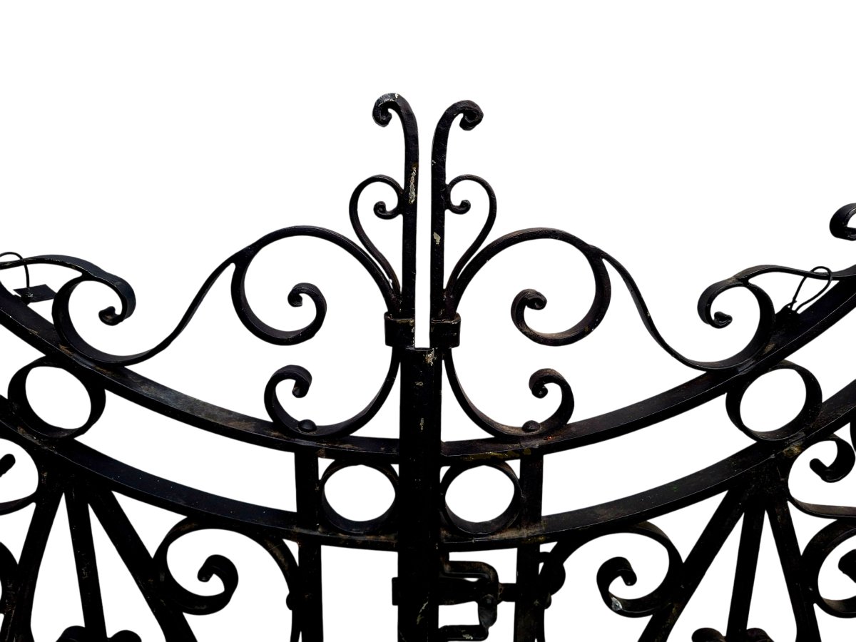 Set Of 11 Wrought Iron Gates -photo-2