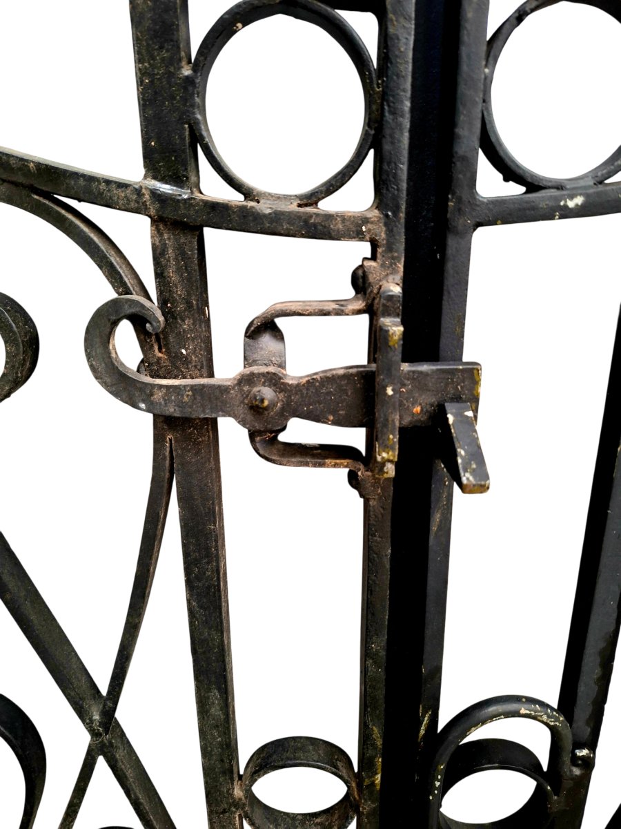 Set Of 11 Wrought Iron Gates -photo-3
