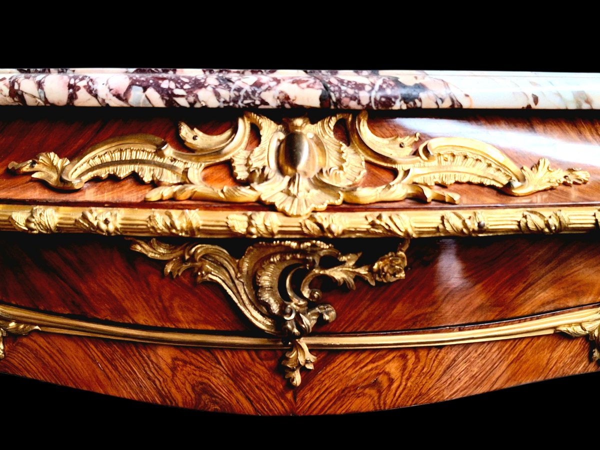 Vitrine Louis XV 19ième -photo-2