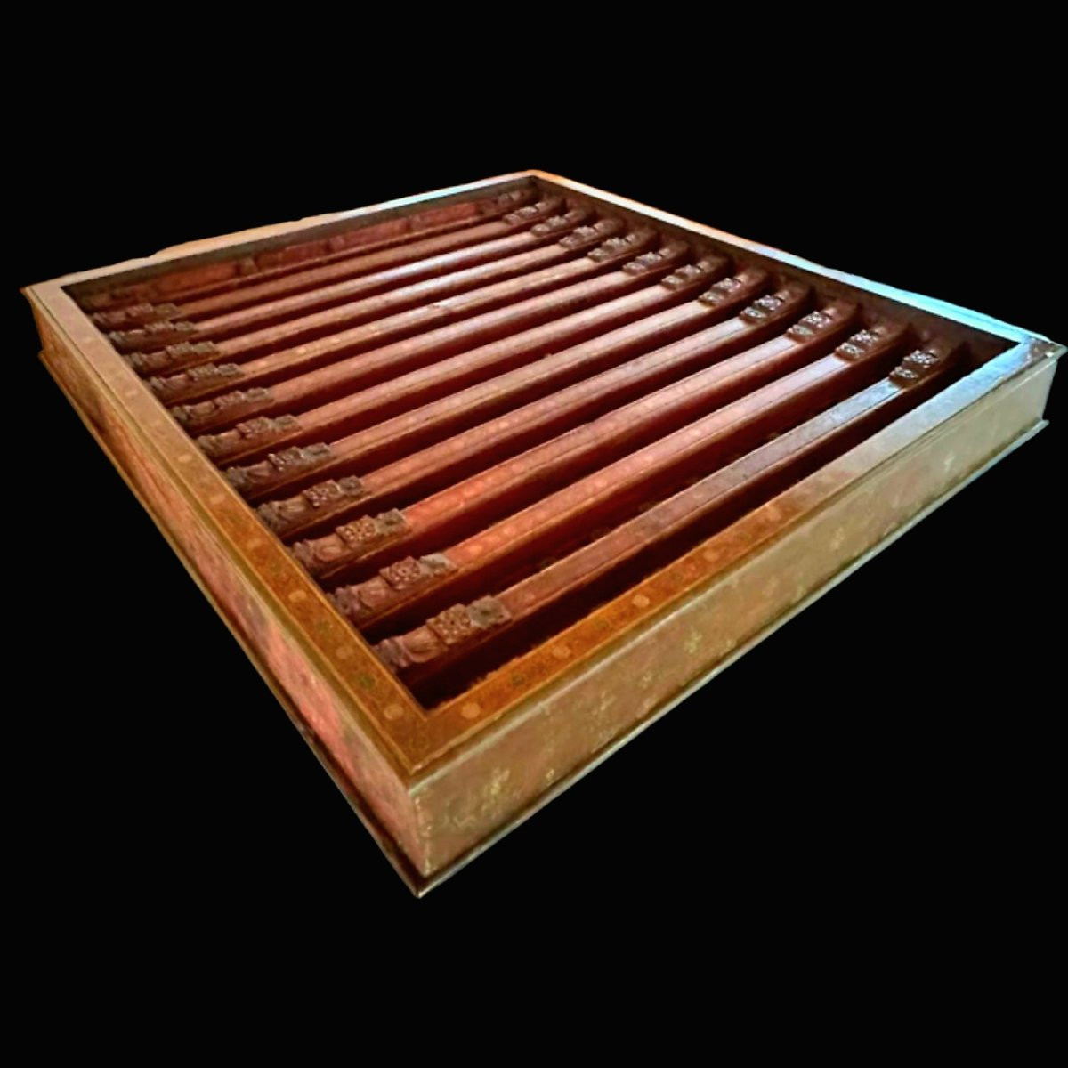 Plafond sculpté/Table de salon-photo-3