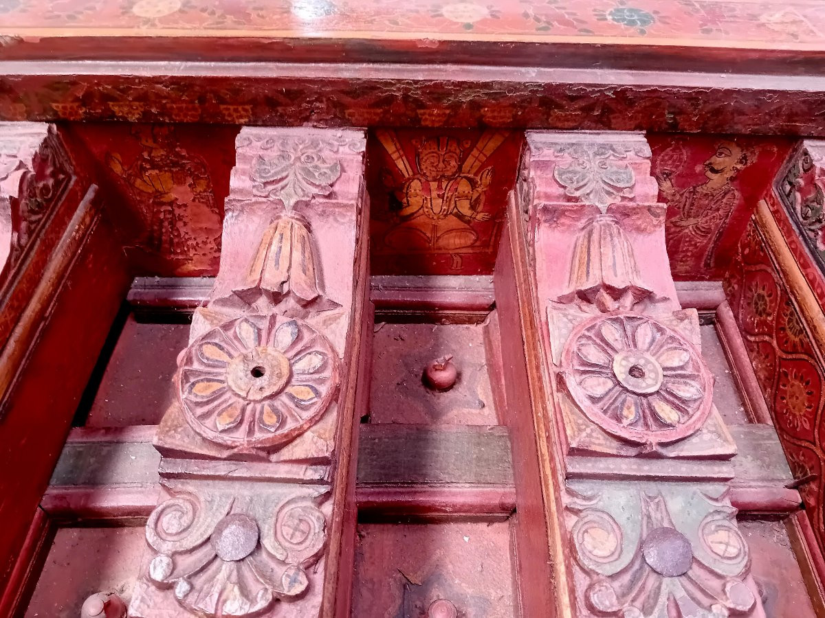 Plafond sculpté/Table de salon-photo-4