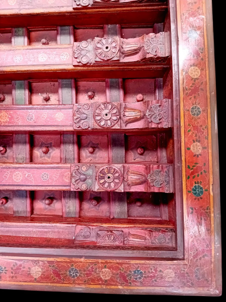 Plafond sculpté/Table de salon-photo-3