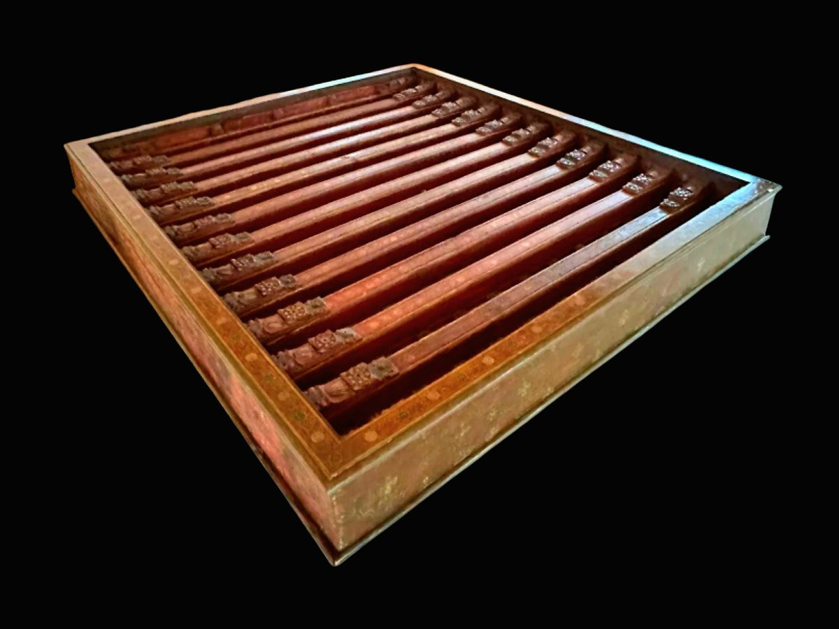 Plafond sculpté/Table de salon-photo-5