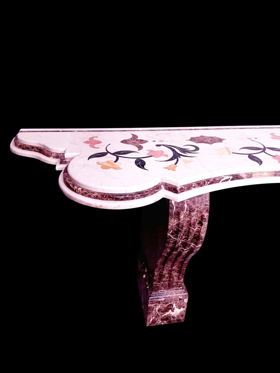 Console en marbre -photo-4
