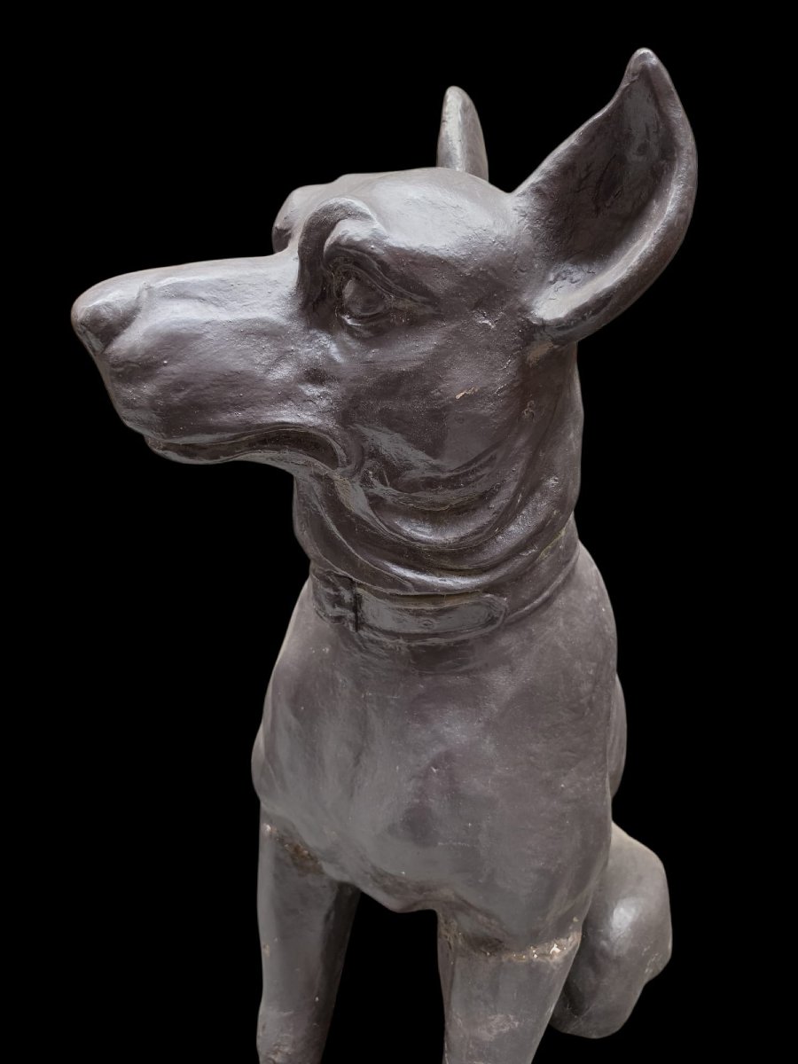 Pair Of Cast-iron Dogs -photo-4