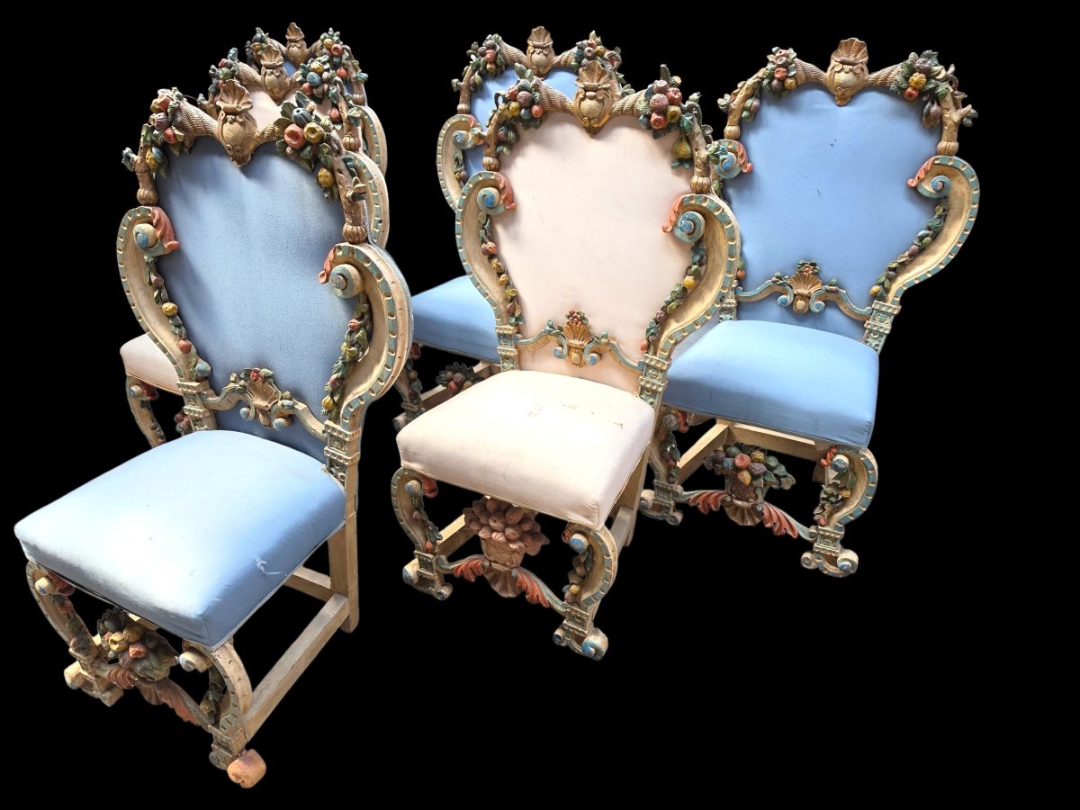 6 Baroque Chairs -photo-3