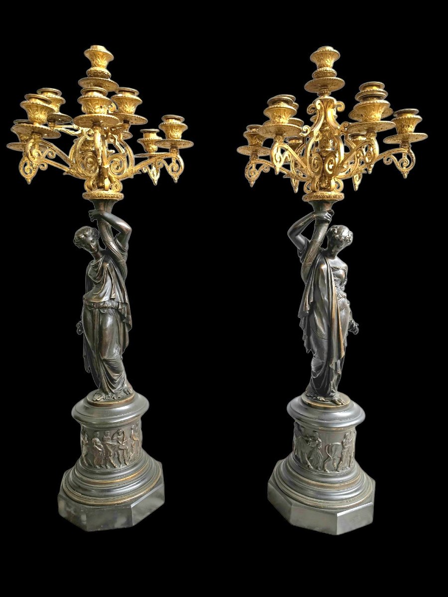 Pair Of Candelabras