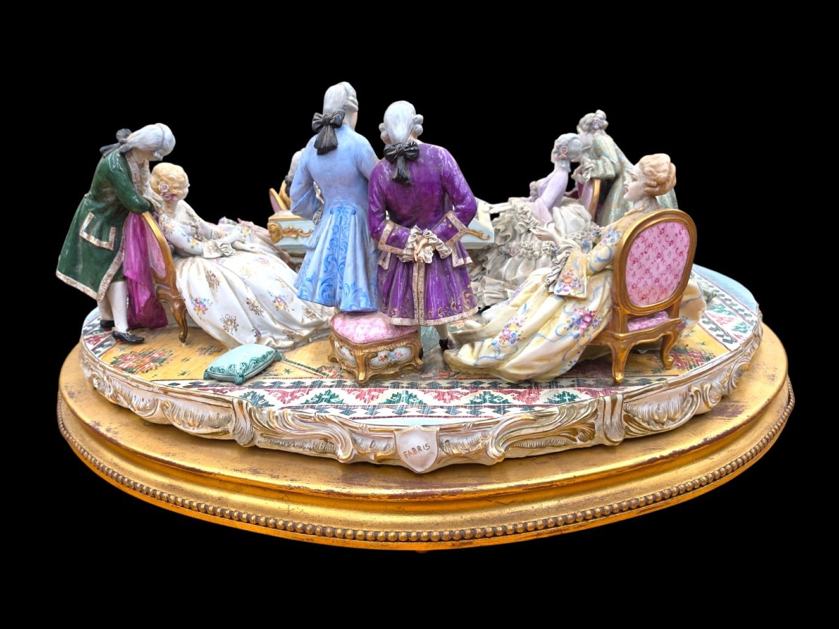 Groupe en porcelaine -photo-8