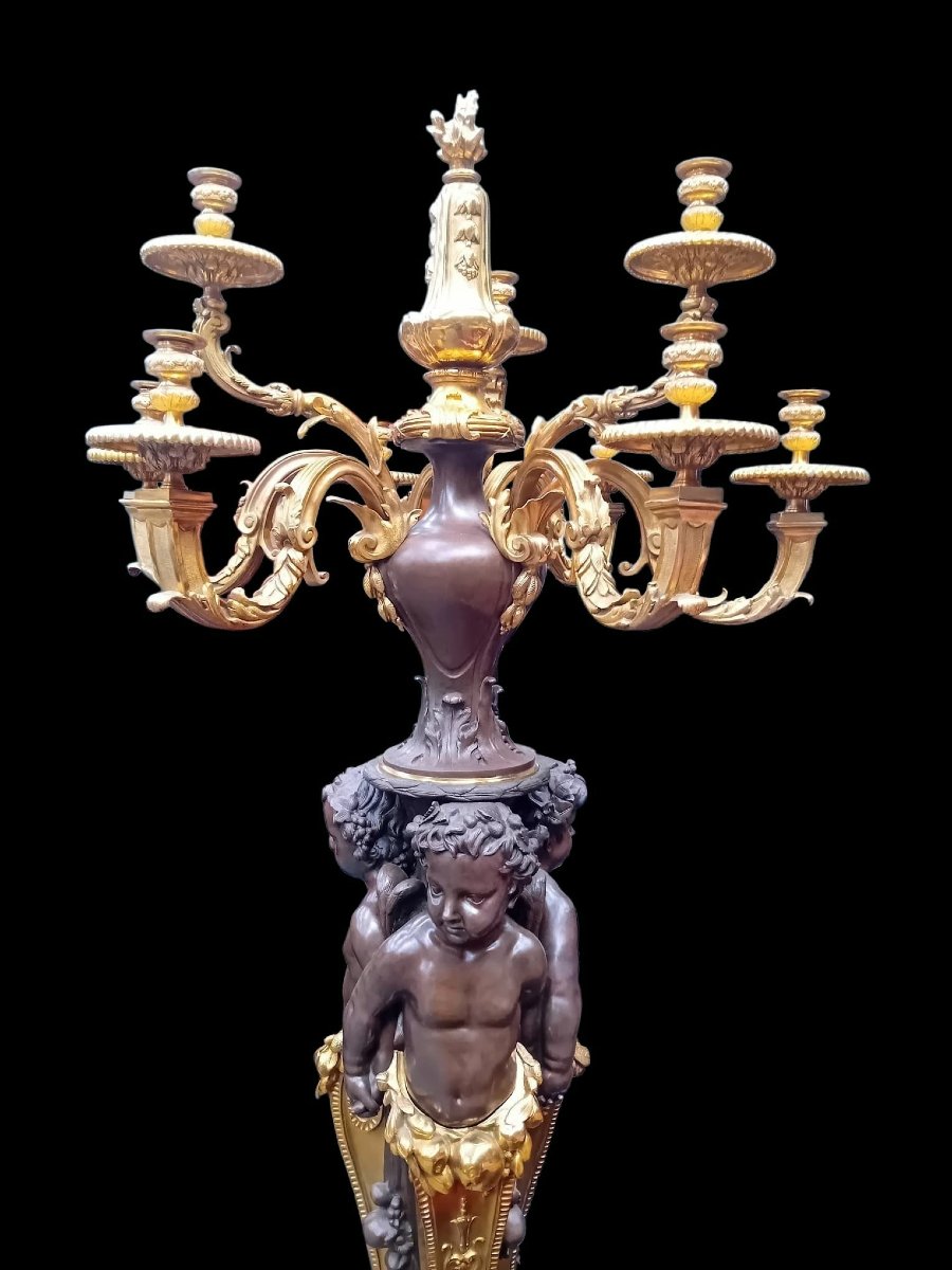 Pair Of Candelabras-photo-3