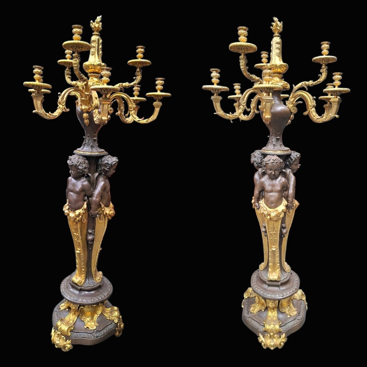 Pair Of Candelabras