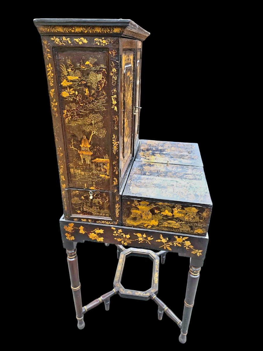 Chinese Lacquer Cabinet-photo-4