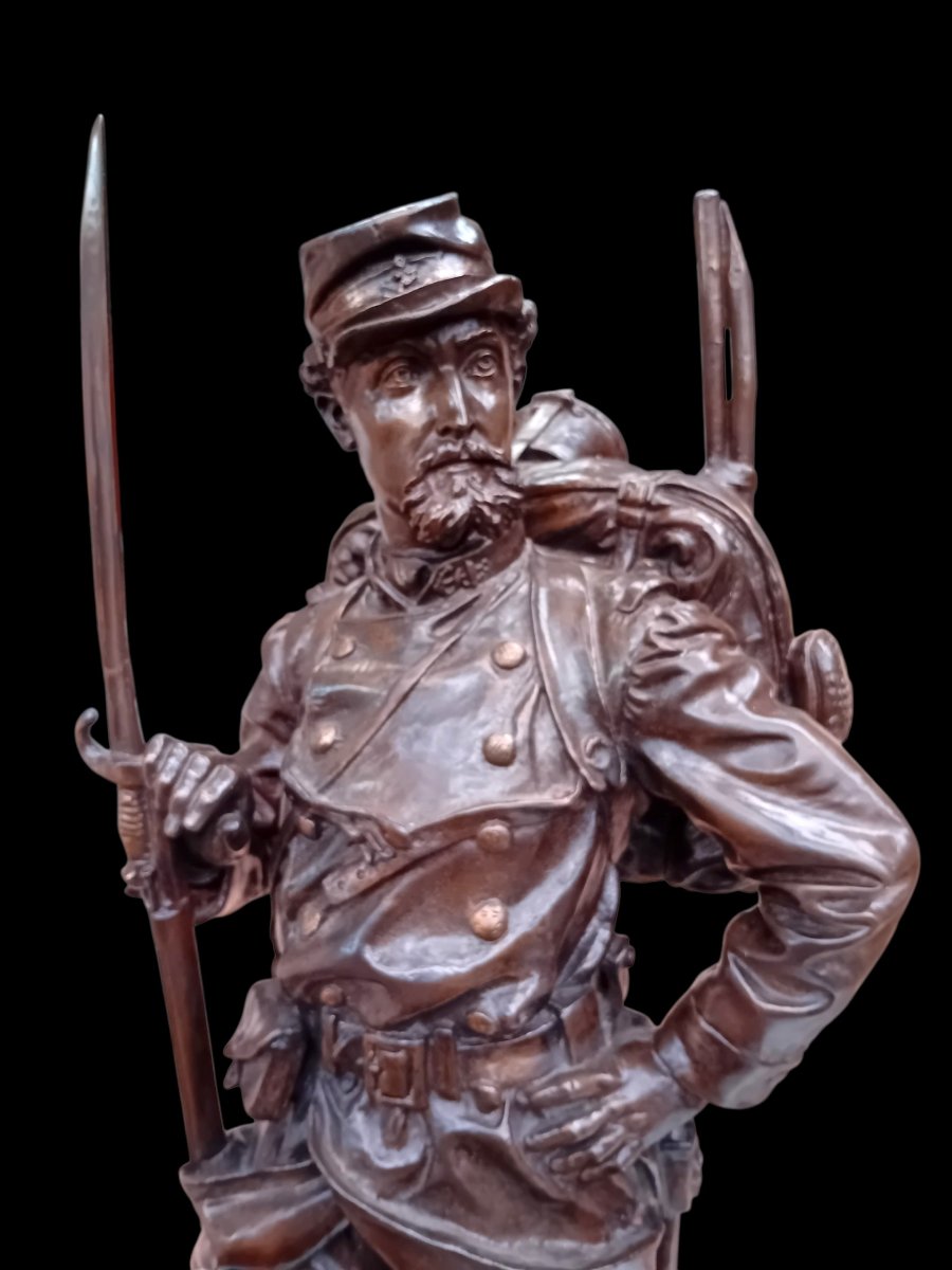 Bronze By F. Barbedienne-photo-5