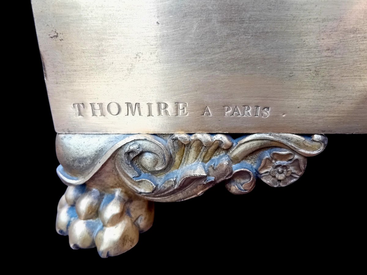 Pendule bronze doré Thomire-photo-2