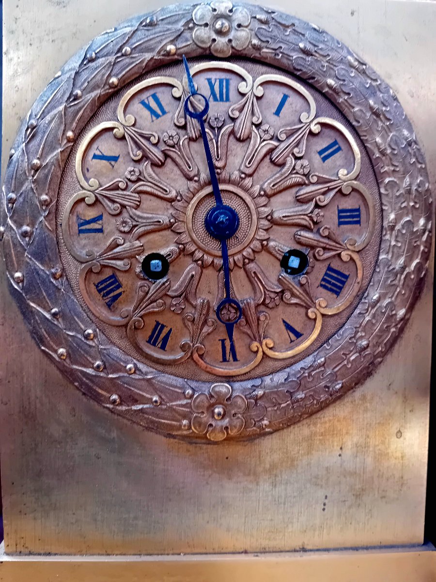 Pendule bronze doré Thomire-photo-7