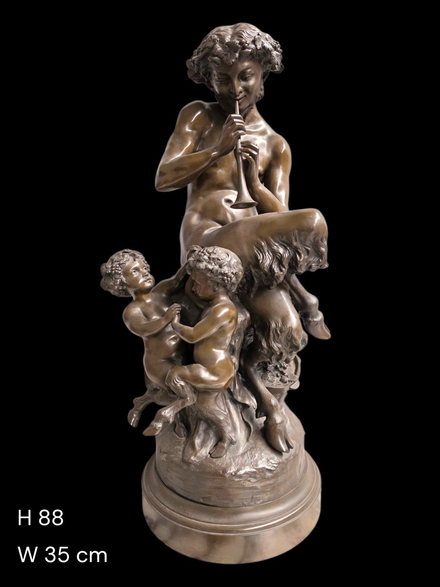 A Pair Of Bronze Sculptures-photo-3