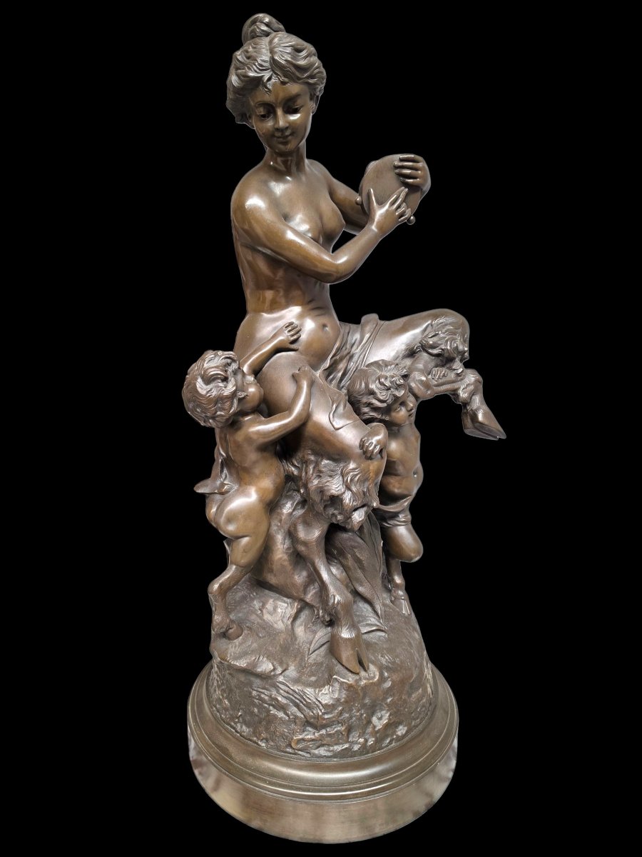 A Pair Of Bronze Sculptures-photo-3