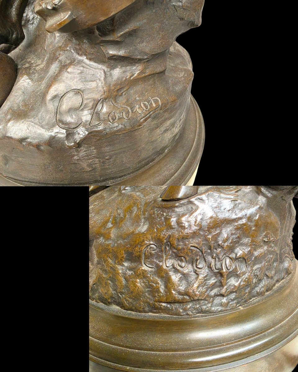 A Pair Of Bronze Sculptures-photo-8
