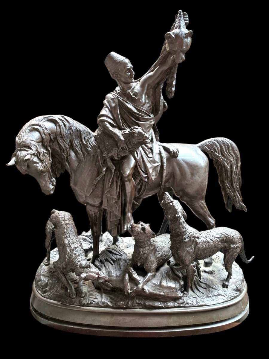"kabyle Returning From A Hunt"