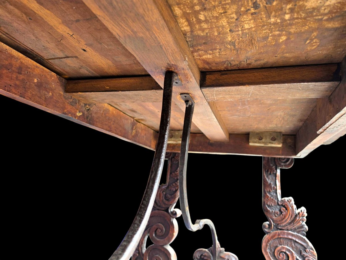 Table espagnole en noyer -photo-2