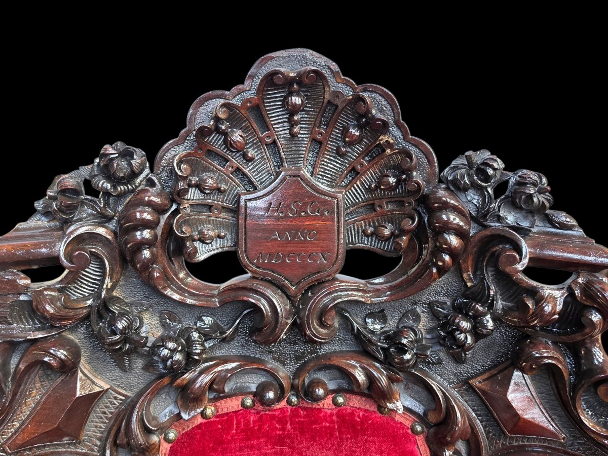 Fauteuil sculpté -photo-4