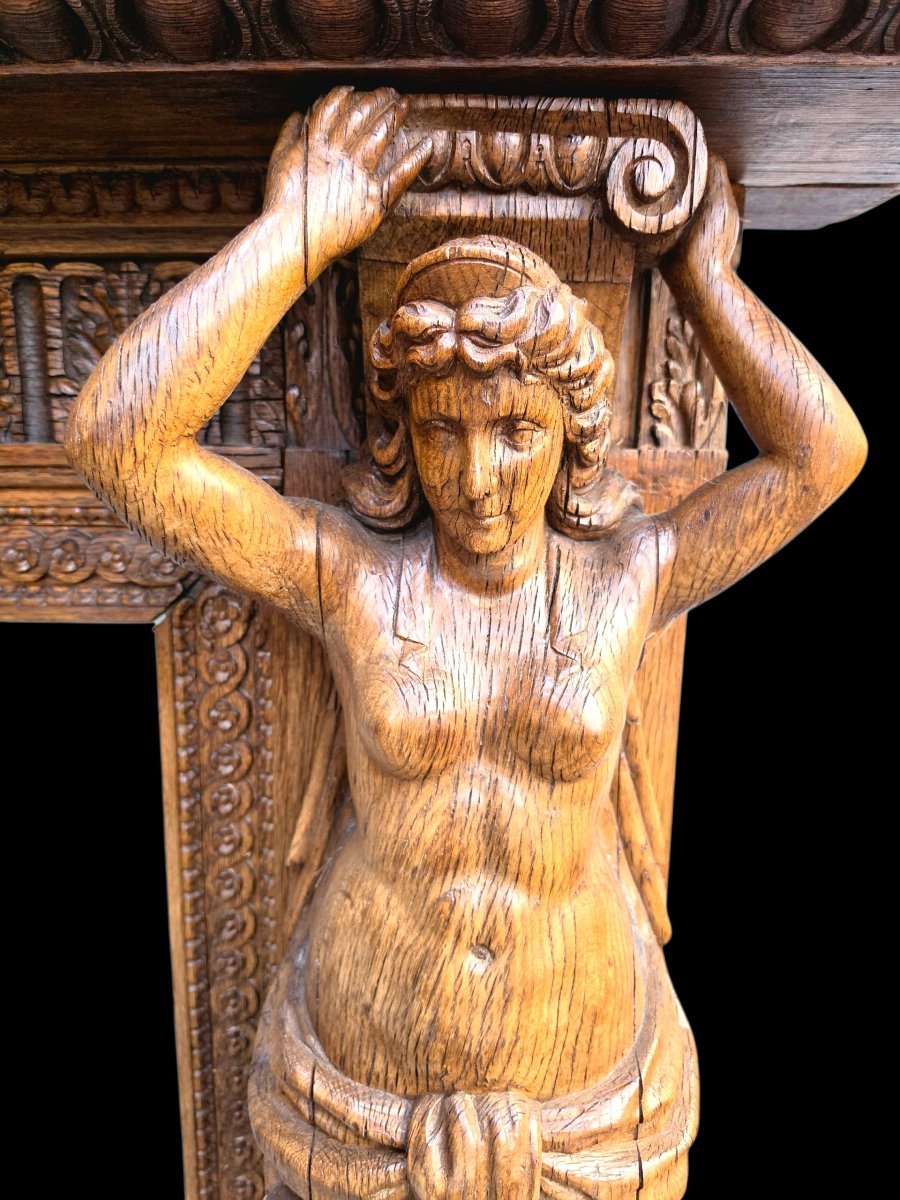 Cheminée en chêne -photo-3
