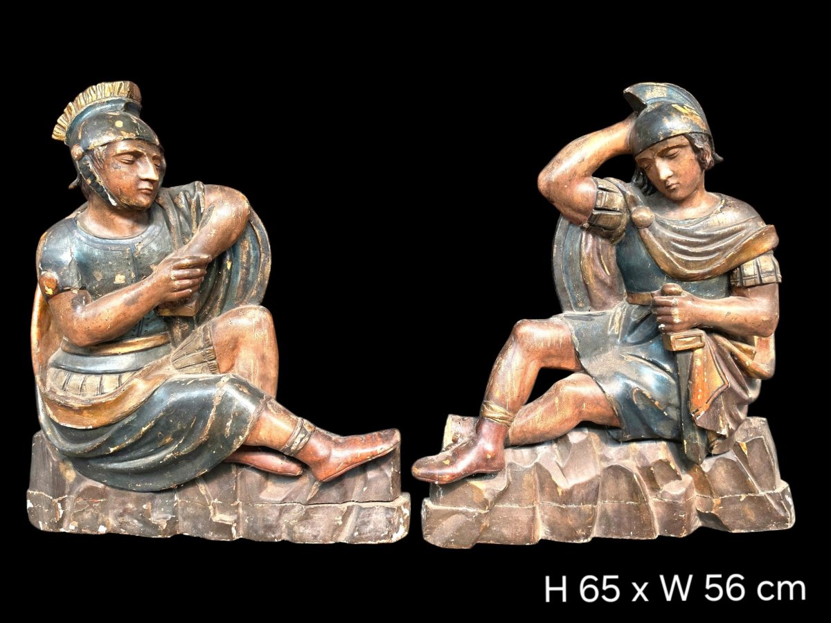 Roman Soldier Sculptures -photo-3