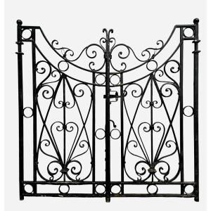 Set Of 11 Wrought Iron Gates 