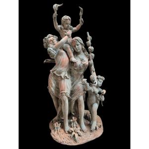 Sculpture de jardin en bronze