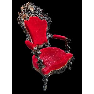 Carved Armchair