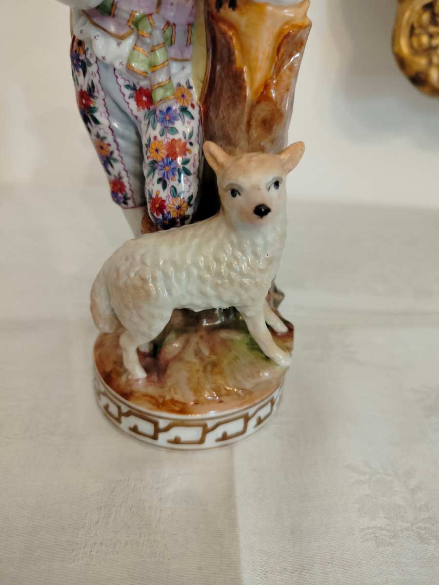 Statuette Meissen-messenger With Dove-photo-4