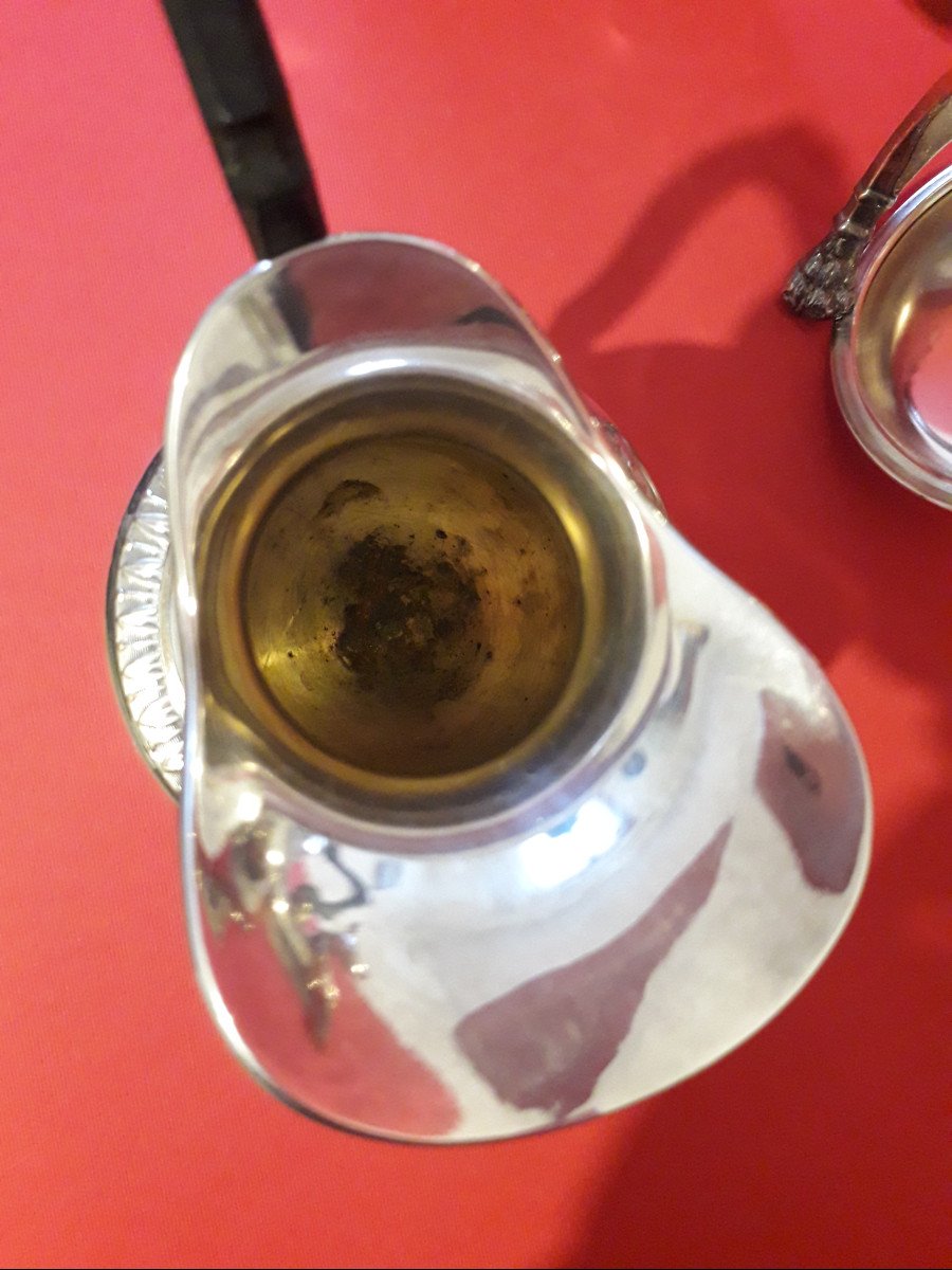 Service At The, Silver Metal, Empire Style-photo-5