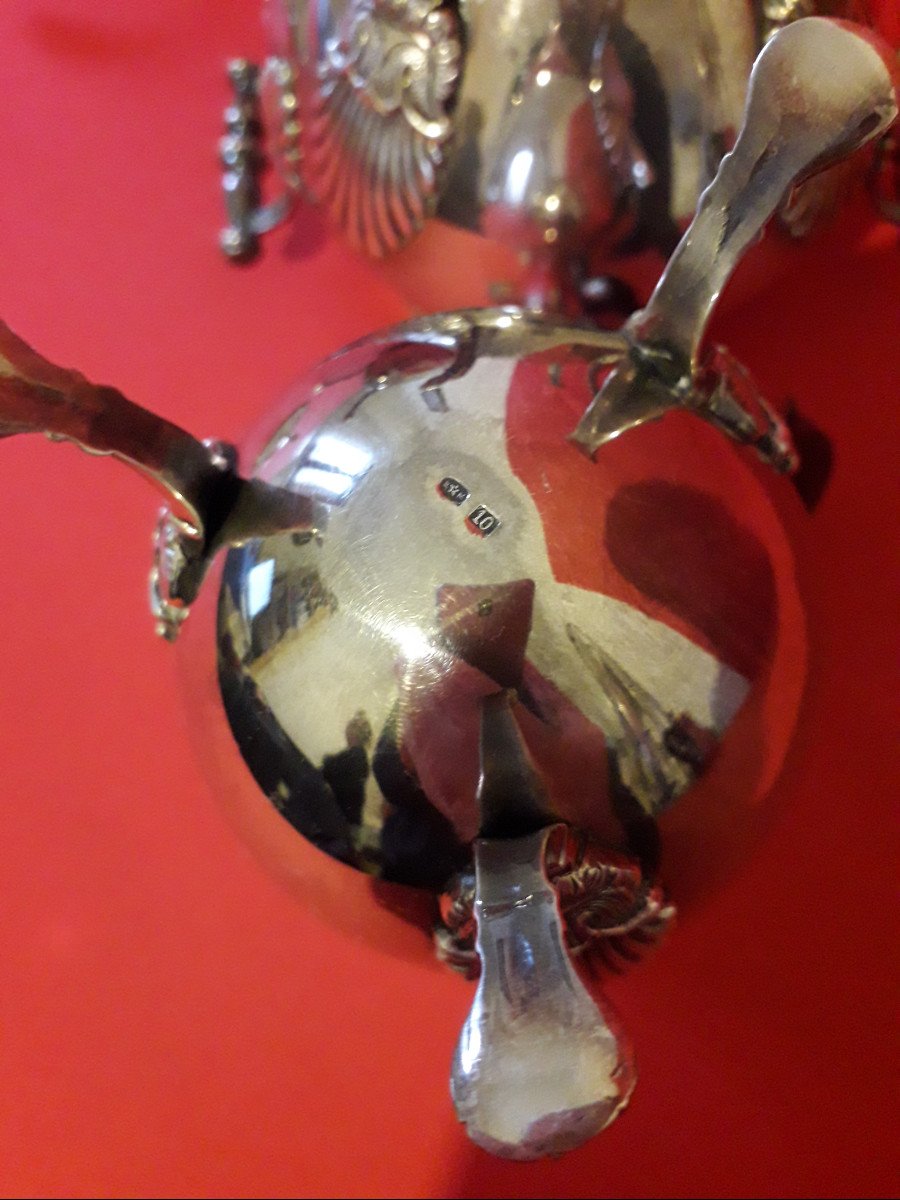 Service At The, Silver Metal, Empire Style-photo-7