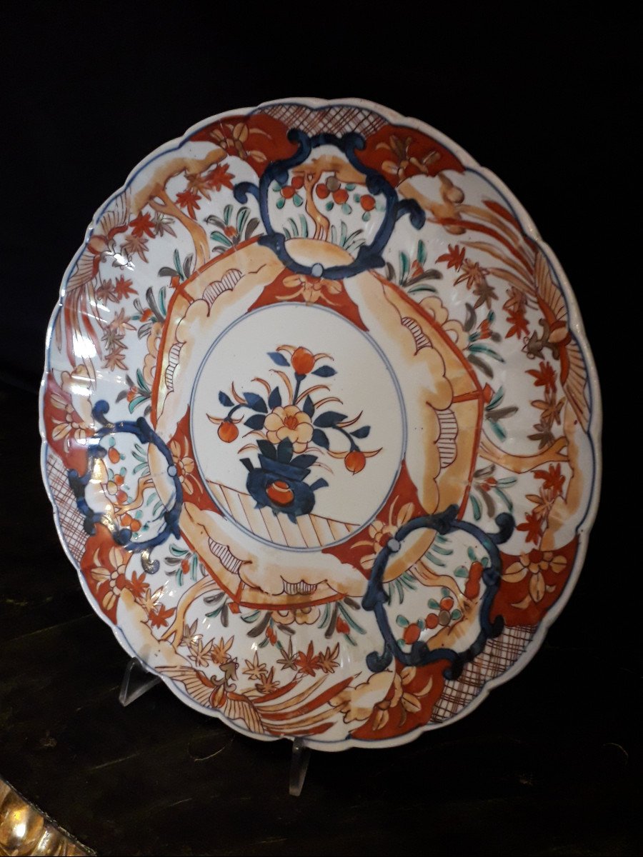  Imari  Porcelain Plate Diam. 30 Cm-photo-4