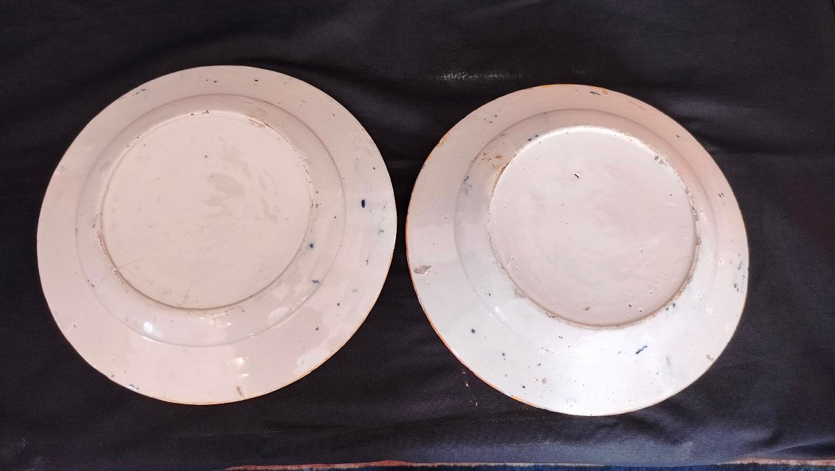 Assiettes  ''DELFT  XVIII s.''  -photo-1