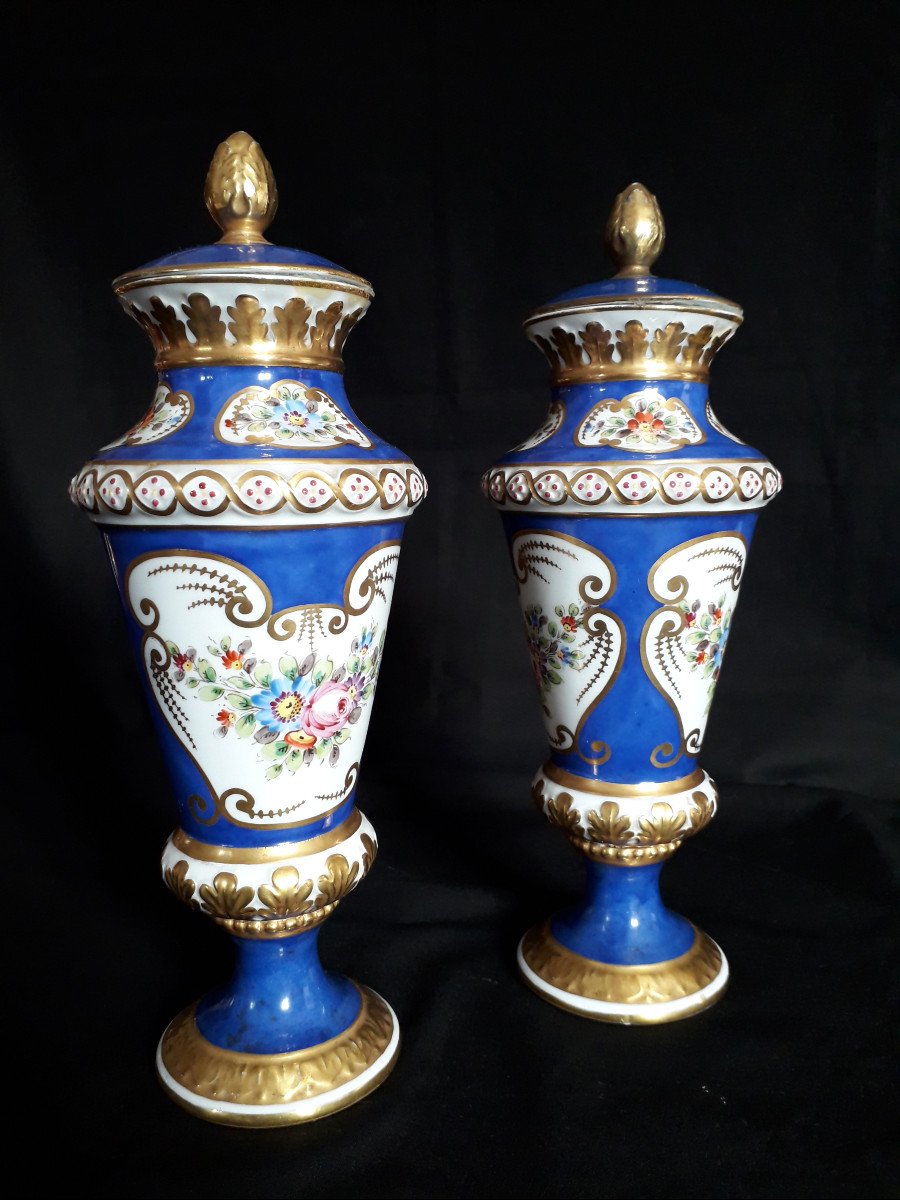 Sèvres XIX siècle - Vases en Porcelaine-photo-1