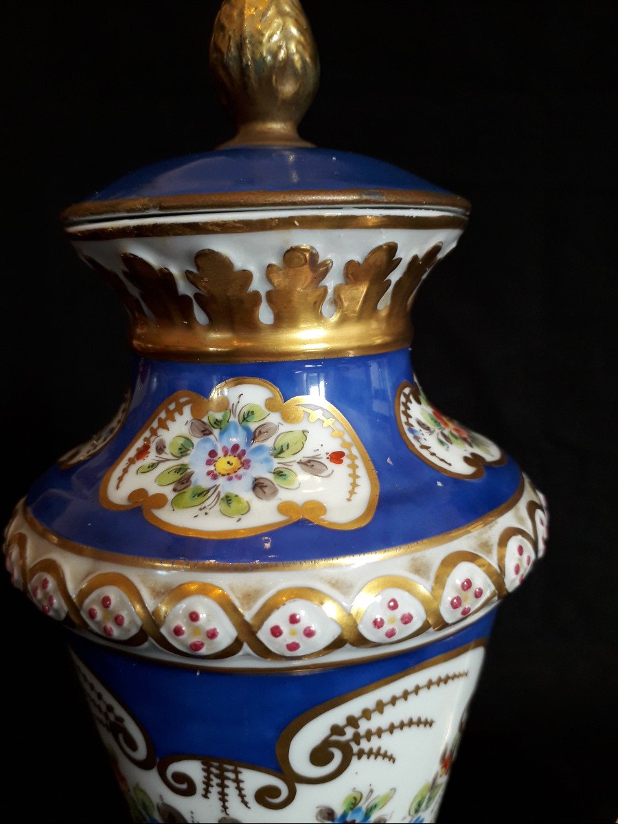 Sèvres XIX siècle - Vases en Porcelaine-photo-5