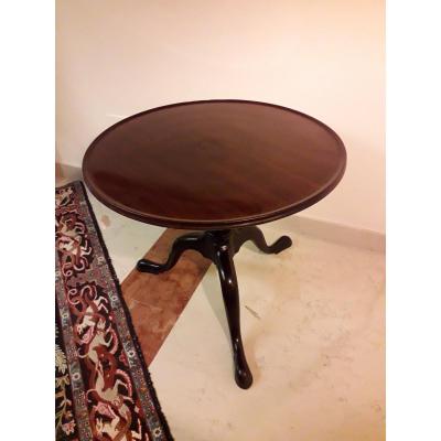 Pedestal Mahogany, Little Table